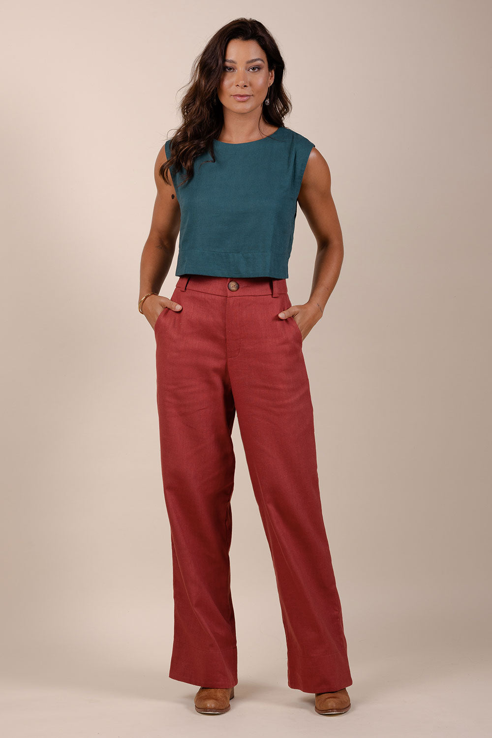 Calça Pekin