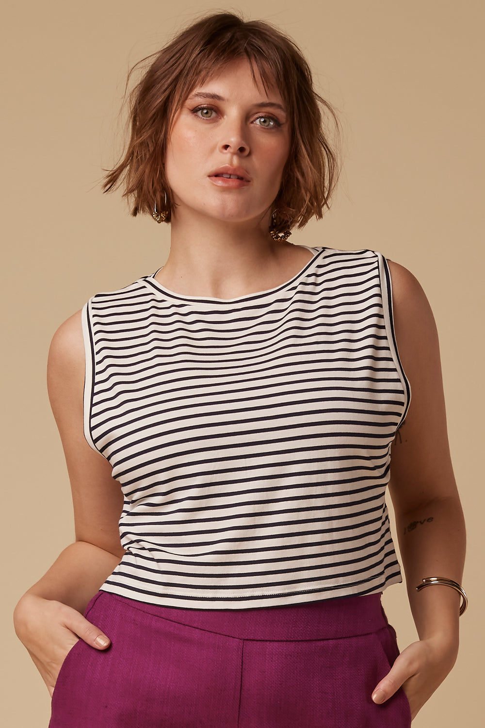 Blusa Beat Navy
