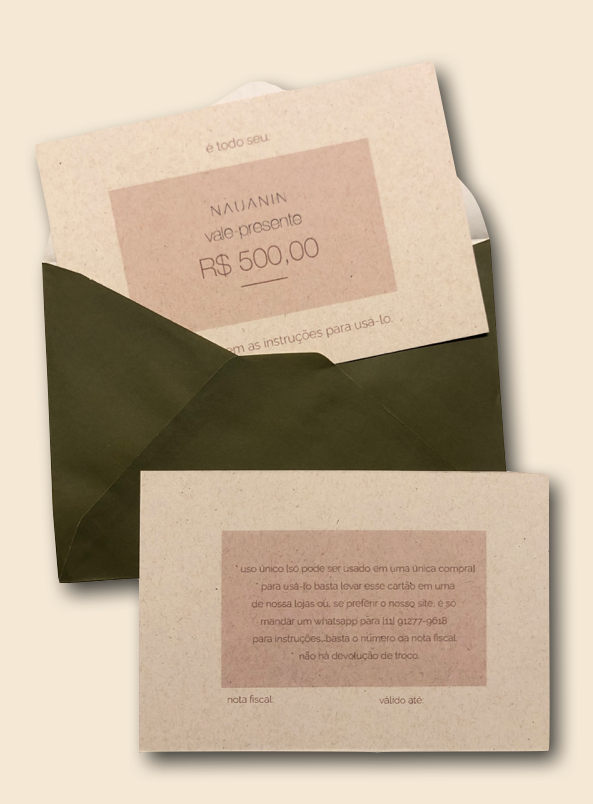 Vale-presente R$500