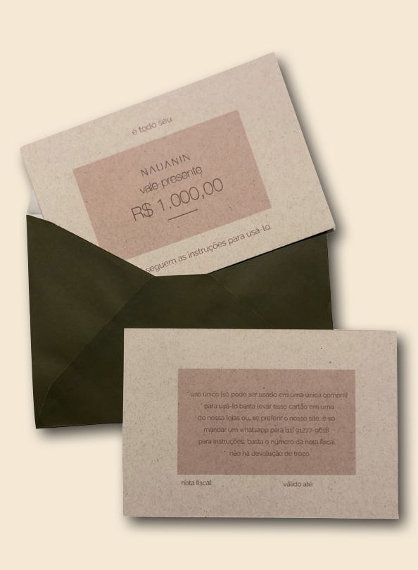 Vale-presente R$1000