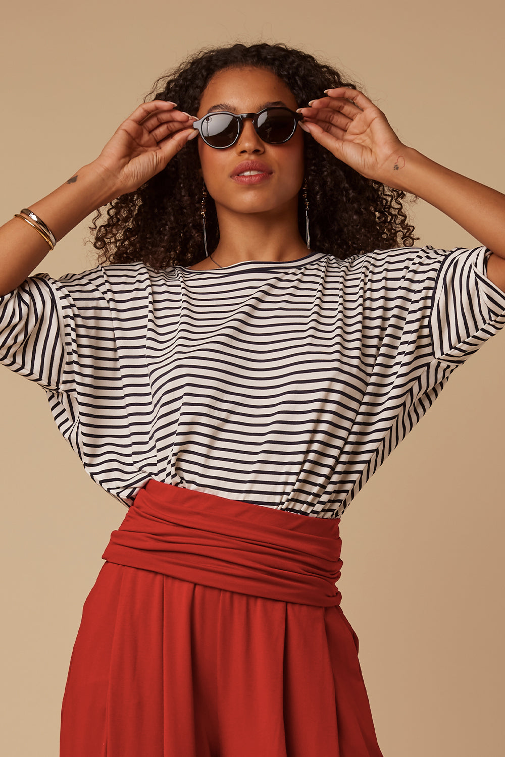 Blusa Tee Navy