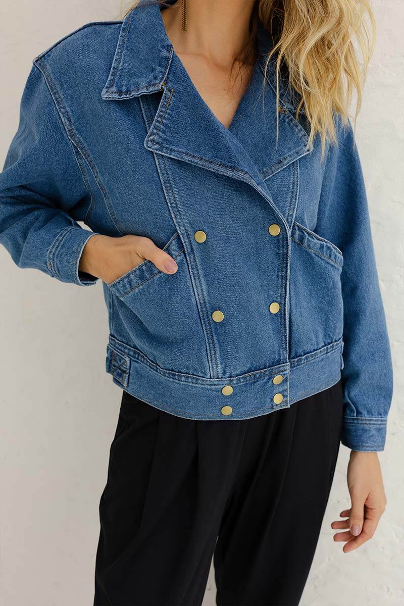 Jaqueta Jeans Lauper